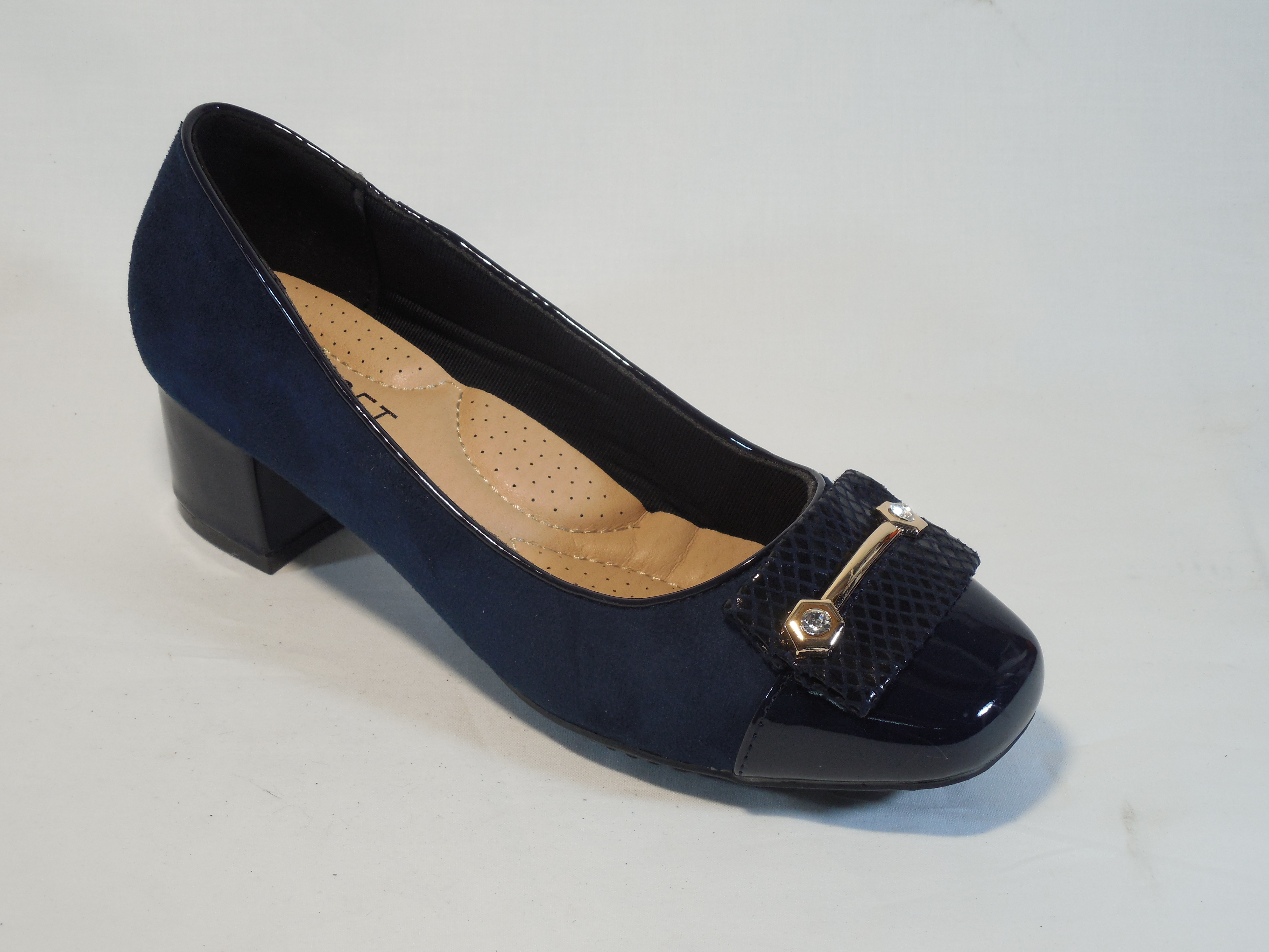 B-Soft 13627-2 Anatomical Heels in Blue Color