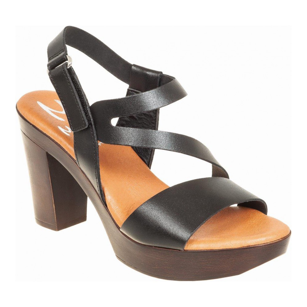 Marila Μαύρο Ψηλοτάκουνο Πέδιλο