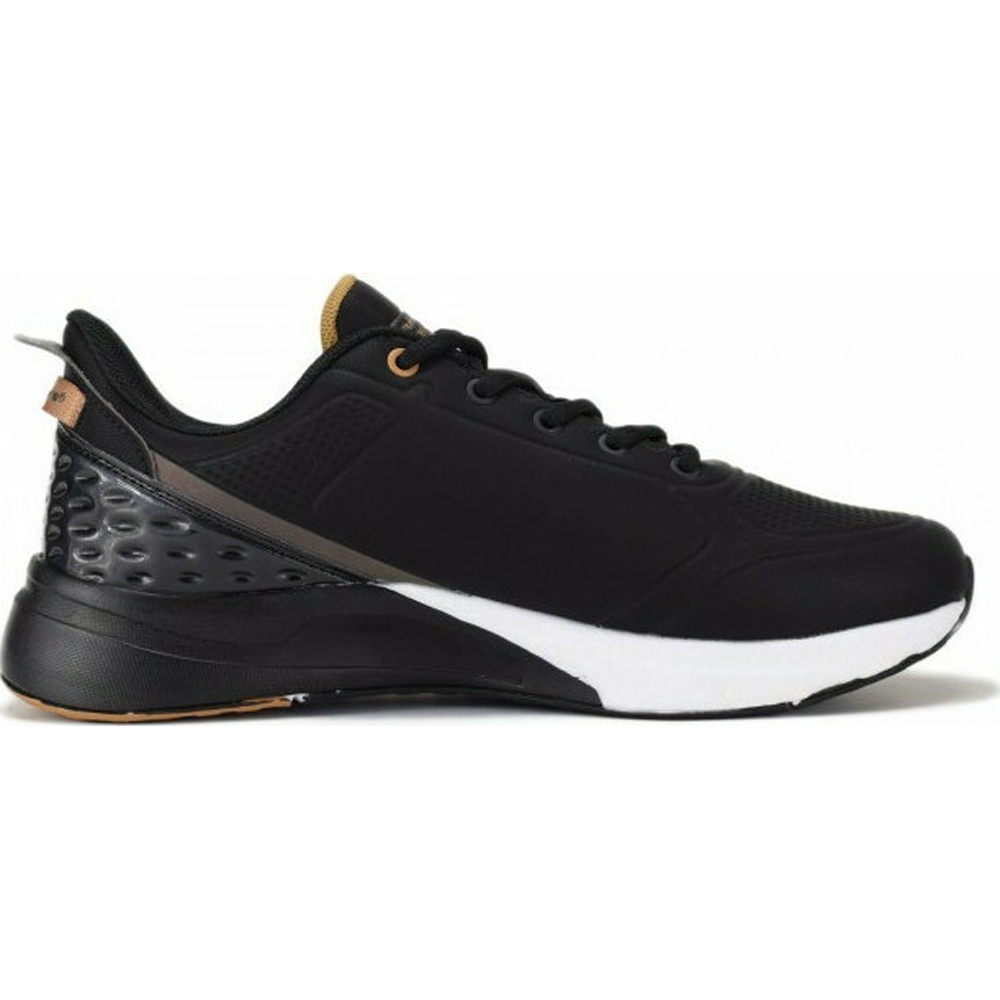 Runners Men's Sneaker  σε μαύρο χρώμα