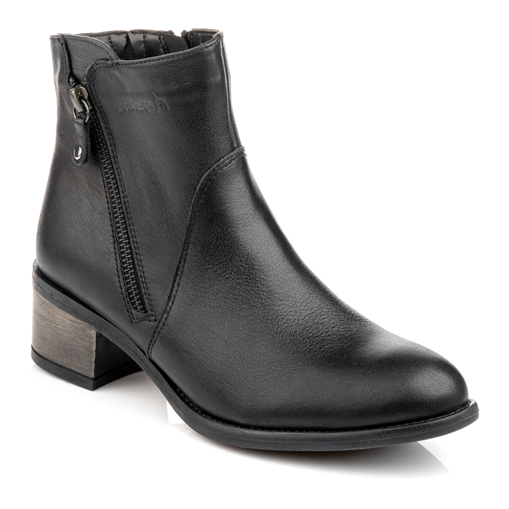 Boxer Γυναικεία Μποτάκια Μαύρα 60001