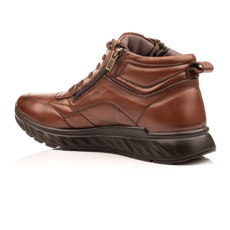 Boxer Ανδρικά Μποτάκια Δερμάτινα